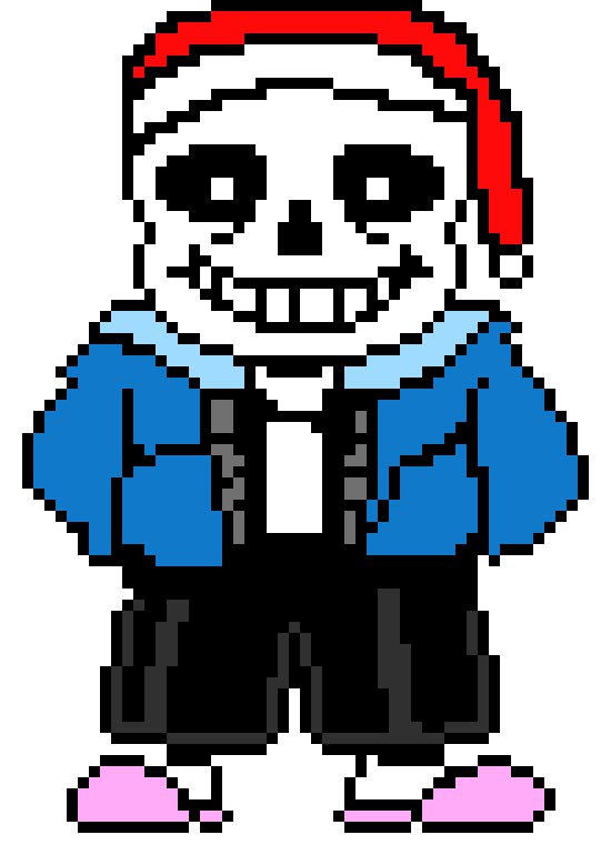 Sans Santa Sprite