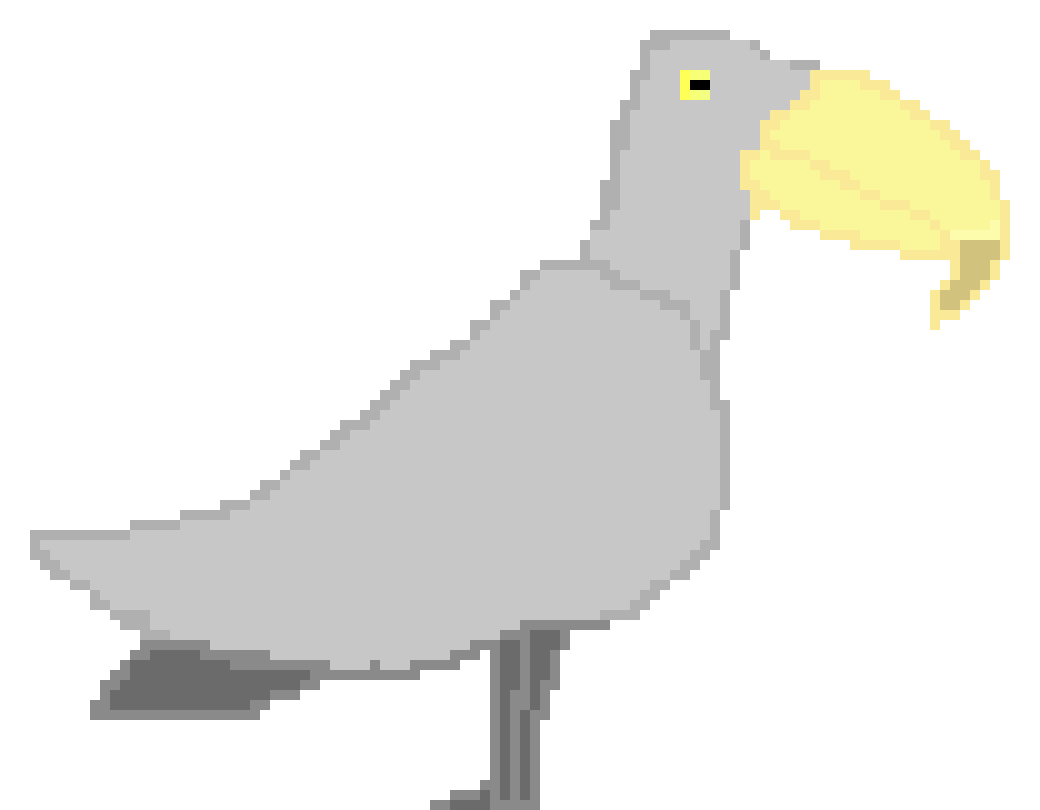 [20c645] Shoebill Stork Sprite