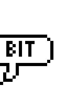 [9664c4] Tumblr pixel speech bubble