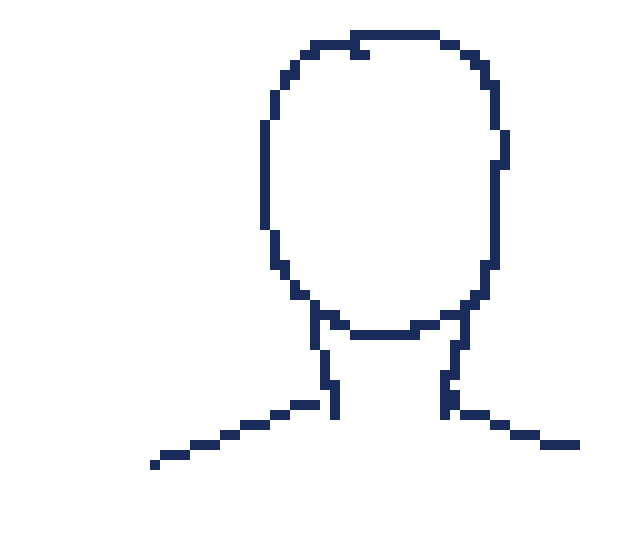 [236914] ive decided on an approach- this is not the drawing obviously. this looks like shit. but the point is the neck will start kinda wide then the lines will get closer as it comes down- i say kinda wide because its kinda wide here. the actually drawing's neck is not this wide.