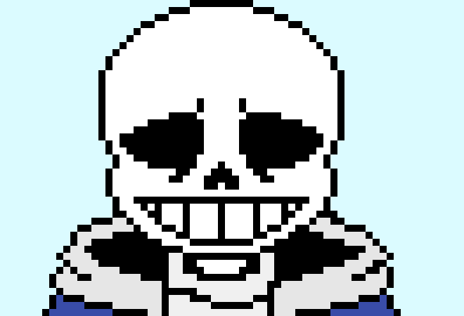 [b9de0d] aw crap! he might be in a skeleton coma for weeks! - Sans.