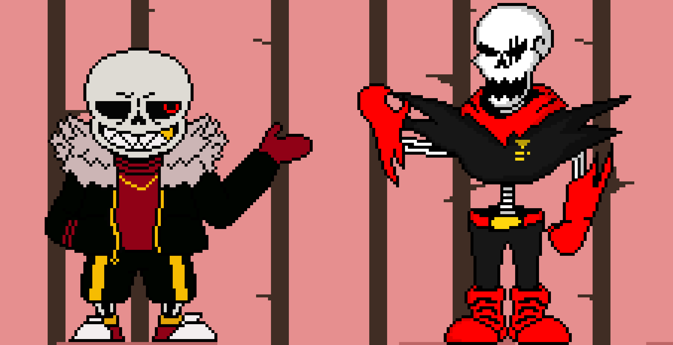 Canon UnderFell Bros -HorrorTale Sans