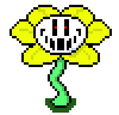[2fbf6b] -climbs up onto swap frisk and attaches self to her eye-
