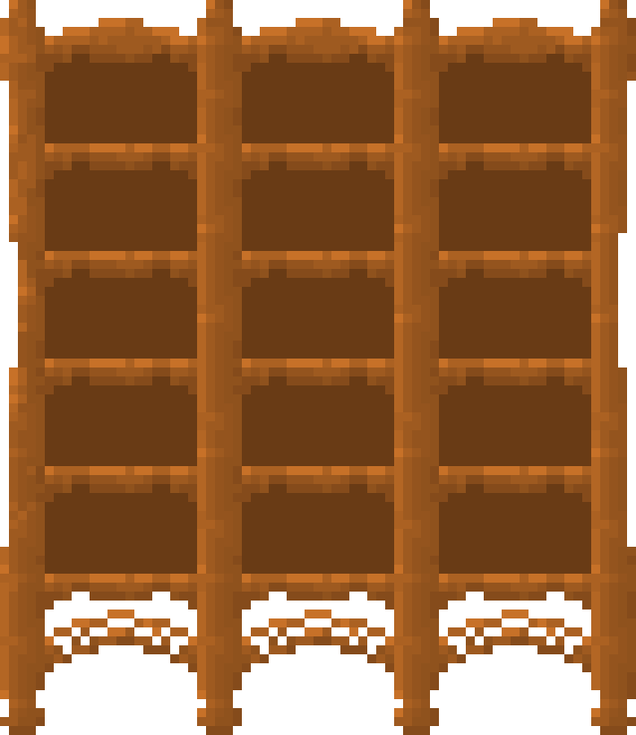 [842d9e] Bookshelf (empty)