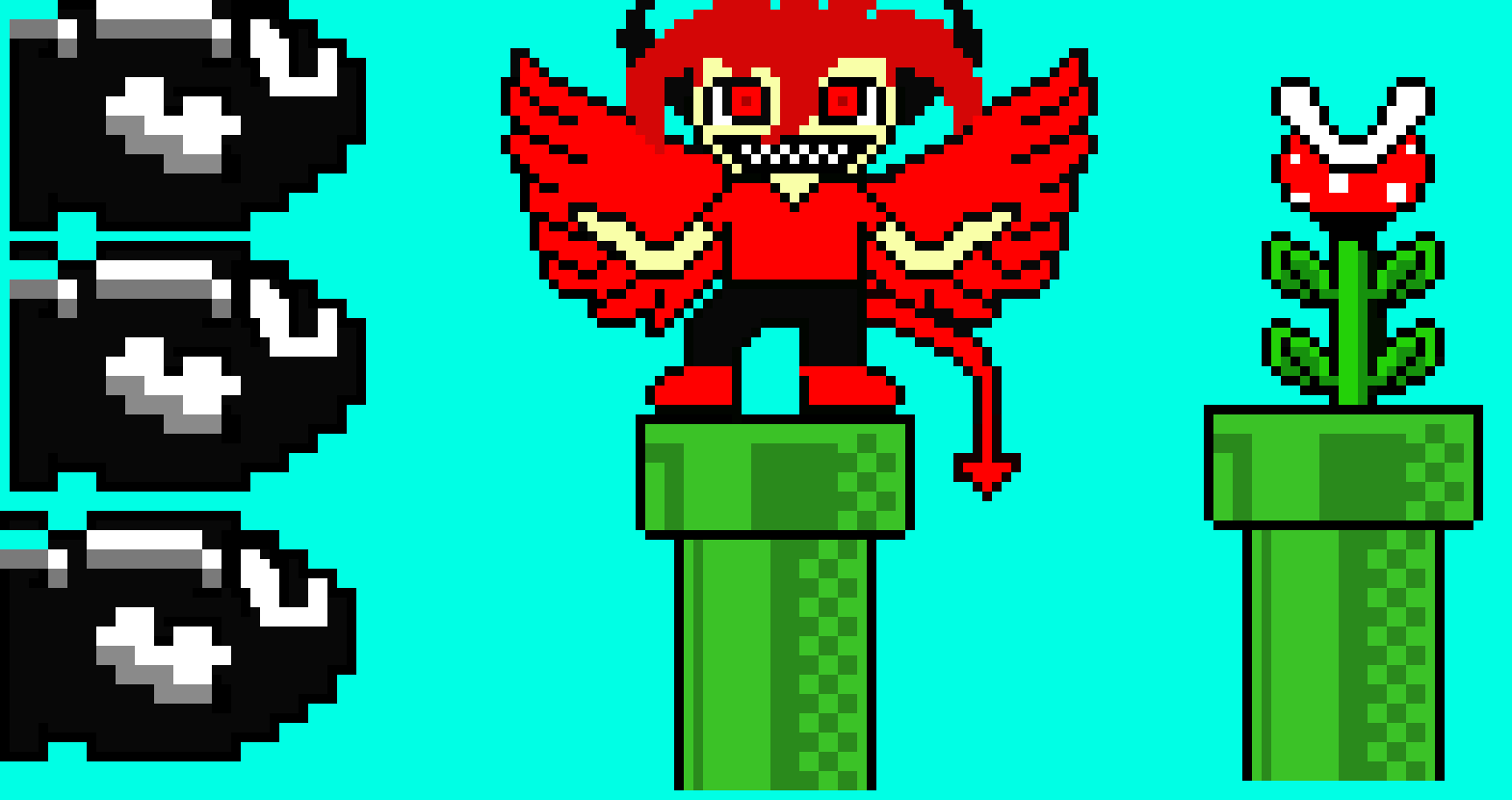 [9664c4] demons in mario
