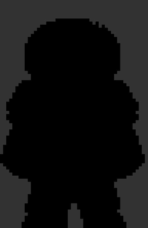 [be2951] dark sans (shadow form)
