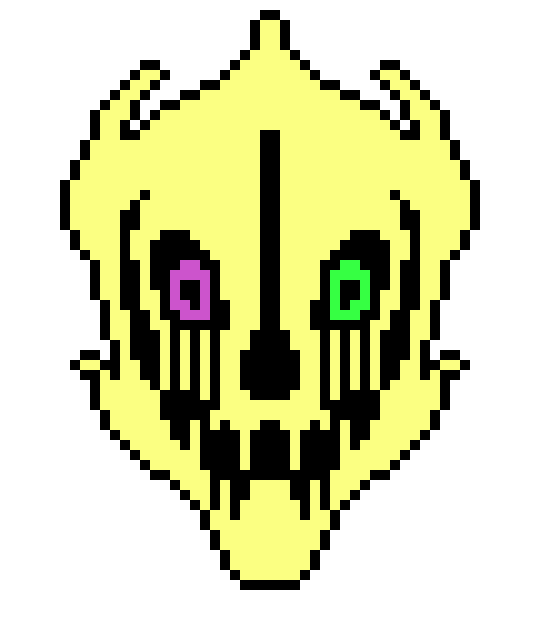 [9664c4] demon Gaster Blaster