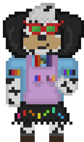 [0d5034] Pixel art Annie