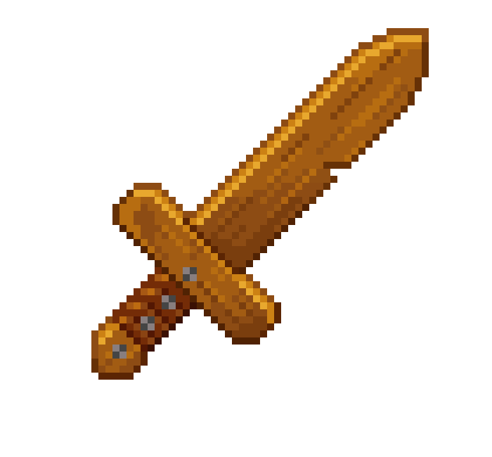 [64744a] wood sword