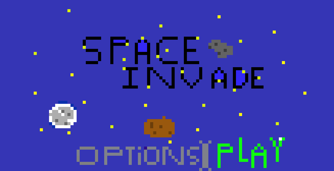 [f3a002] Space Invade Menu