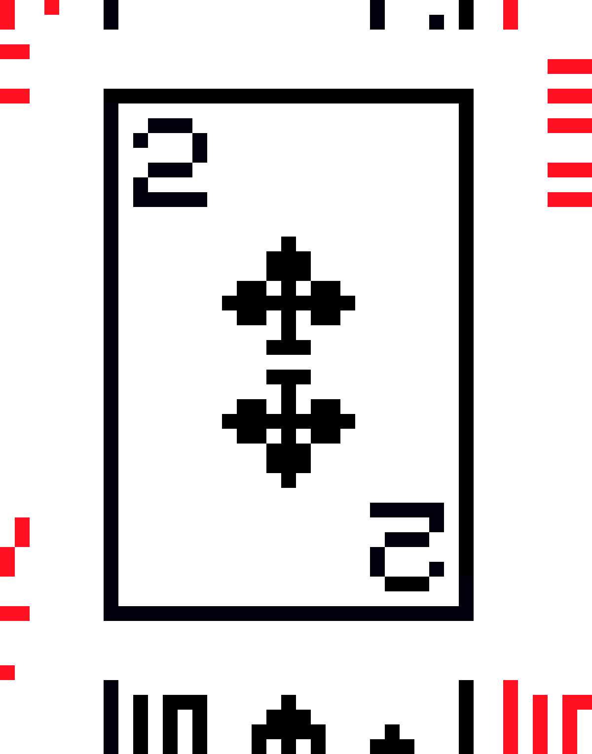 [e74500] 2 of clubs