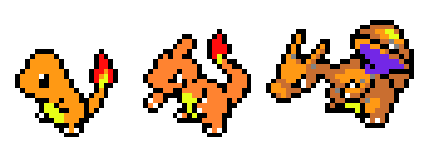 [9664c4] charmander eveloution