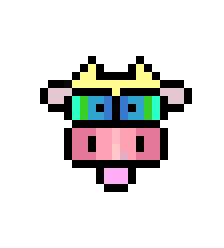[9664c4] rainbow cow