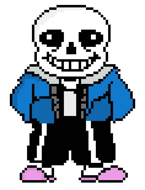 [9664c4] {UNDERTALE} Sans except he's derpy.