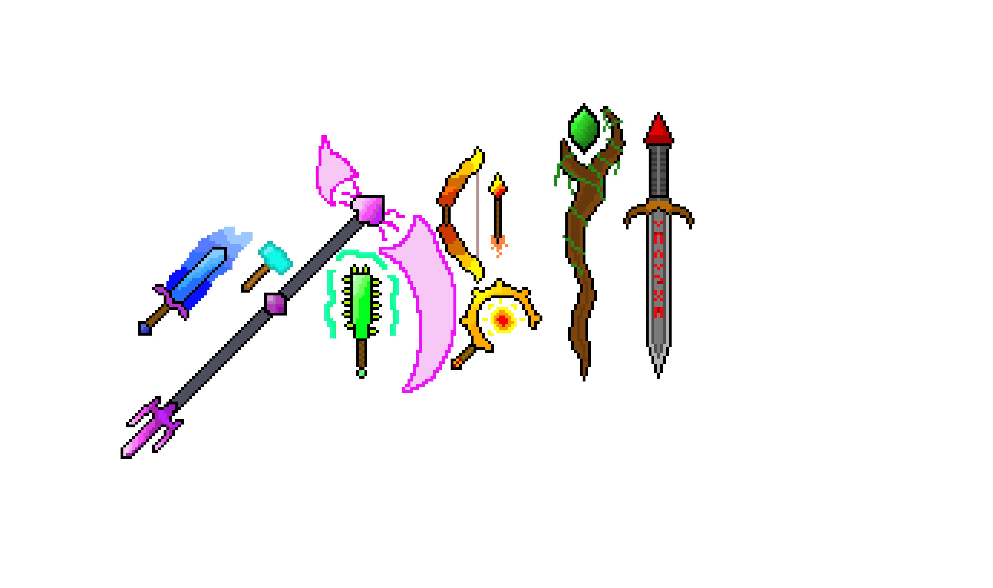[44a084] dope ass weapons i made