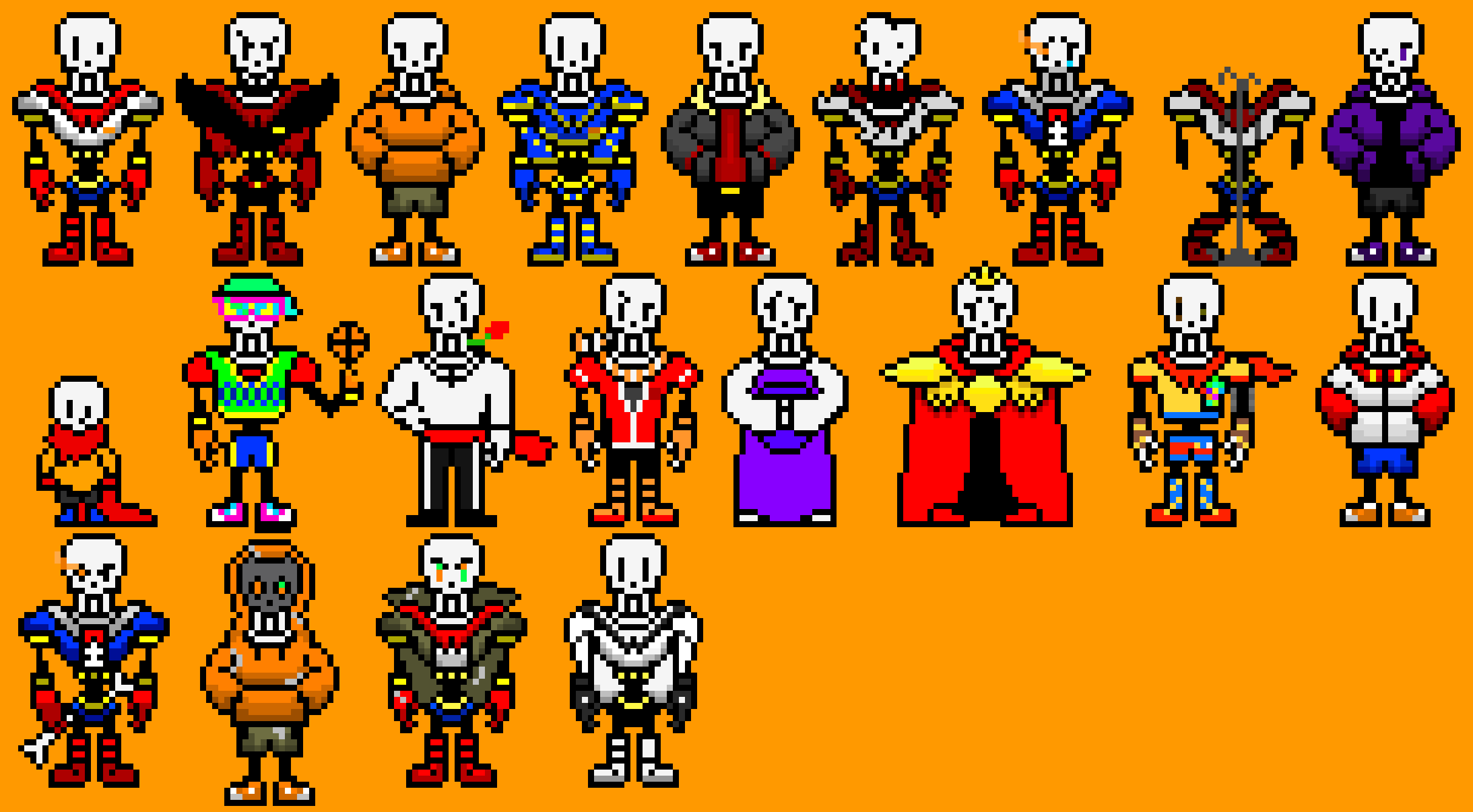 [c89c9e] Papyrus AUs