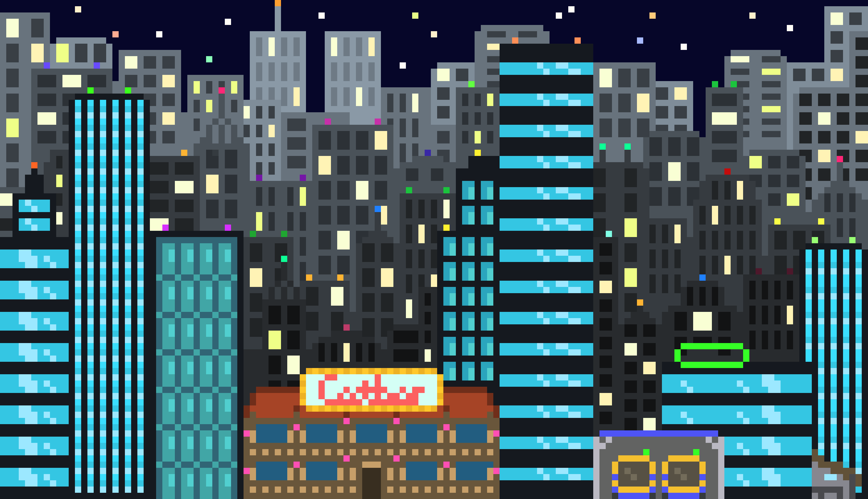 [9664c4] City buildings Final 20 px