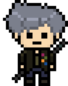 [e37665] anime man