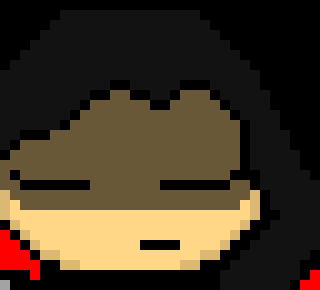 [506291] *she shrugs.* It's easy to tell who you are. Eyes.