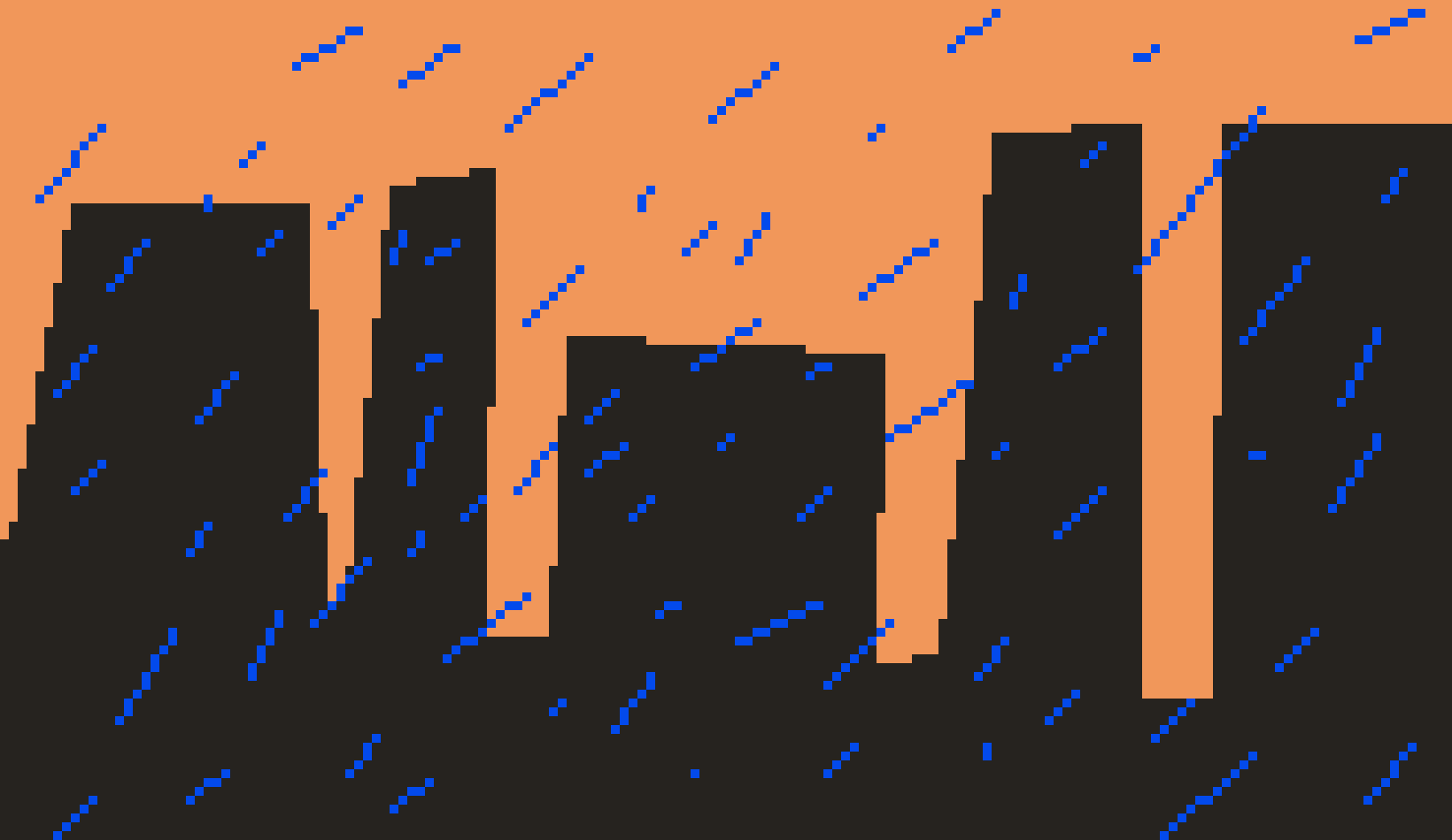 [9664c4] Noir Skyline:Rainy Day Palace|Pixel Ren