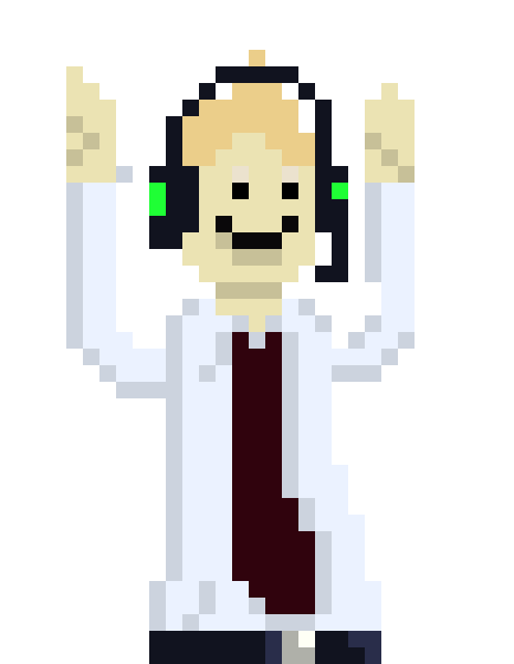[9664c4] The happy guy gamer white