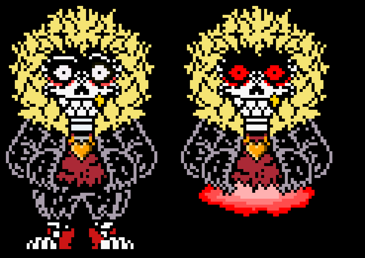 [6795d5] Dustfell Sans Battle Sprite