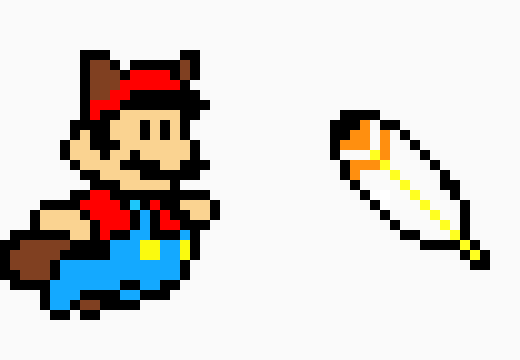 [9664c4] Tanooki Mario + Tanooki leaf