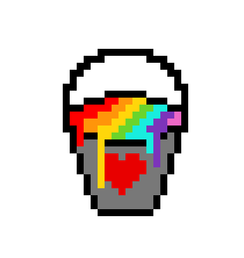 [9664c4] Rainbow Paint Bucket