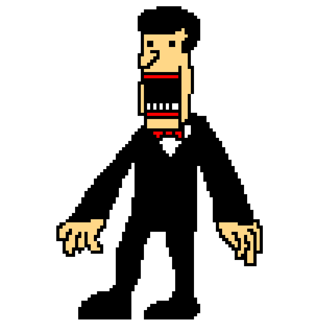 [e83cc3] Apparently, there was a cancelled Goosebumps game which was cancelled. I found a sprite of Slappy, which looks creepy.