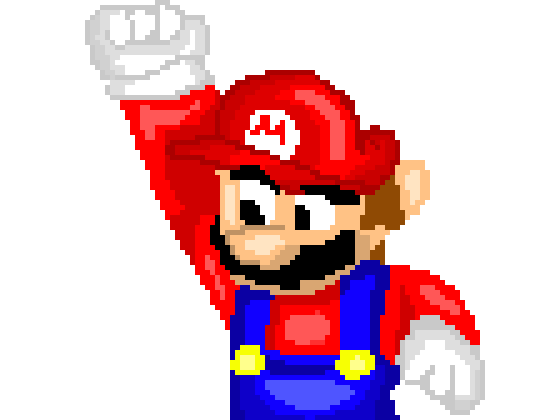 [d48652] Mario Fan Pixel Art
