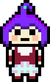 [5250d7] danganronpa pixel sprite base - Hibiki V1