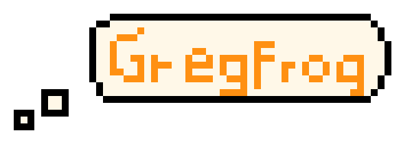 [008b19] Greg frog bubble