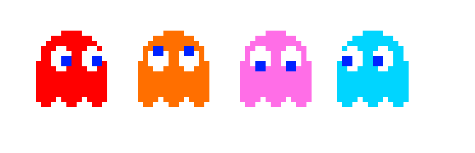 [aa8d77] Pacman Ghosts