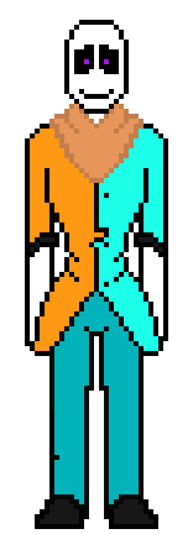 [2fbf6b] -teleports next to papyrus, walking next to him- you know, maybe blue is just going through something.