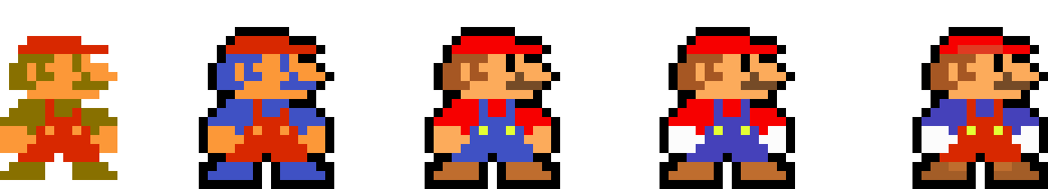 [f698d4] Mario, luigi, wario and waluigi