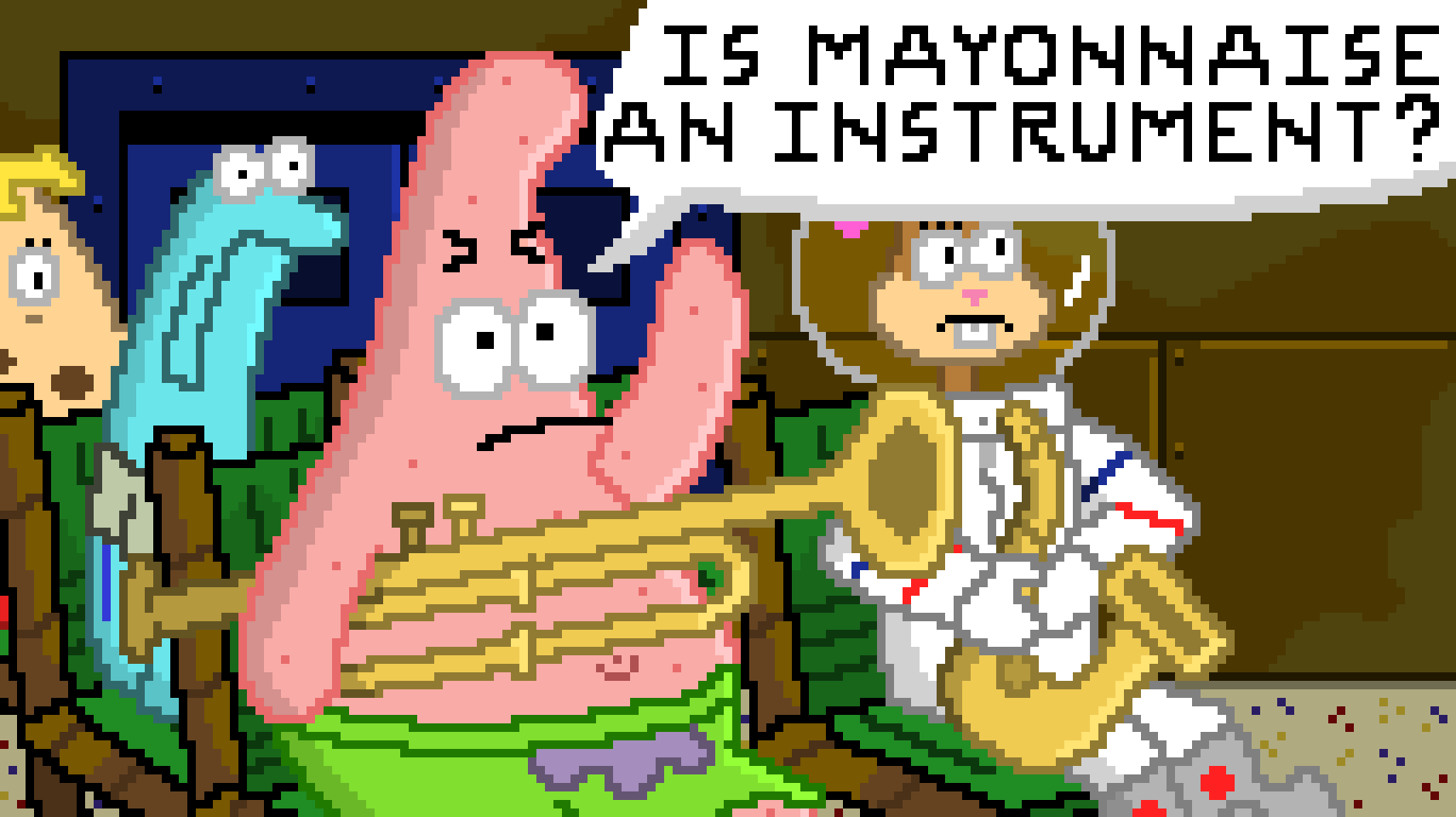 [95be89] Is Mayonnaise An Instrument?