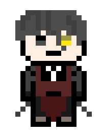 [3416dc] danganronpa pixel sprite base