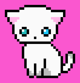 [9664c4] Pixel Cat