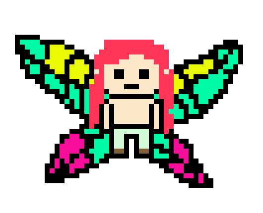 [09c9ab] danganronpa pixel gloxinia