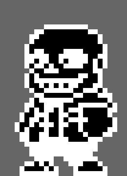 [af4498] Ok here is actual sans deltarune act 1