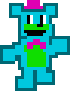 [cab8d6] Blacklight Freddy