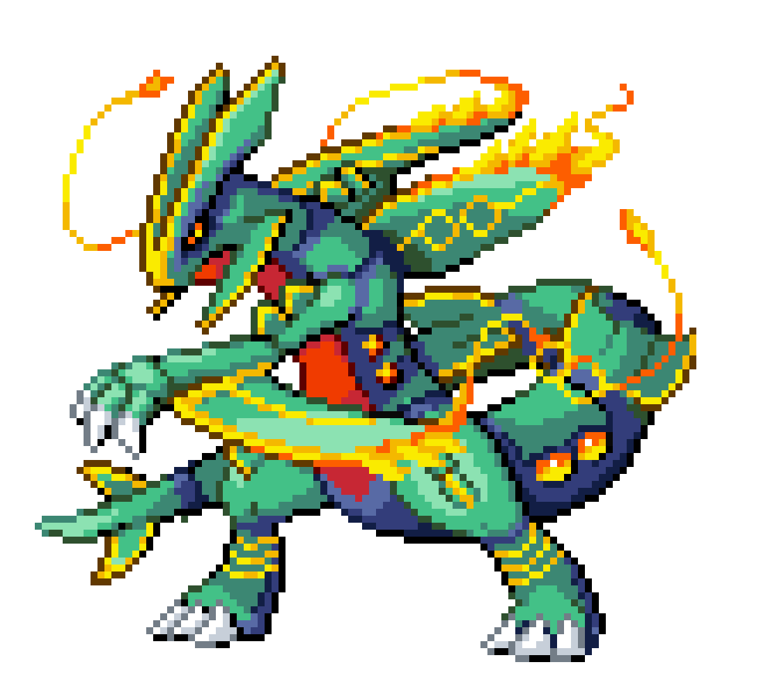 [82803d] Rayquaza/Garchomp Fusion