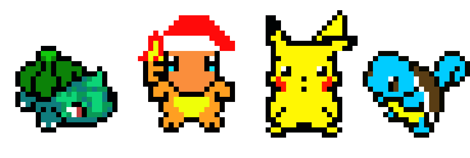 [9664c4] Pokemon Starters