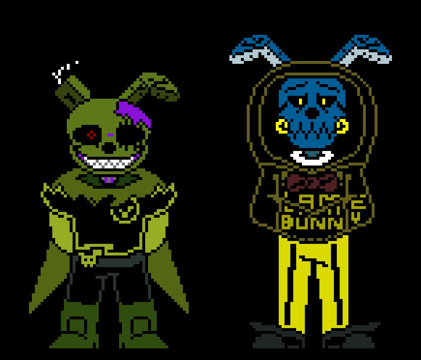 [5d6a96] Fnaf!FellSwap Gold Bunny Bros
