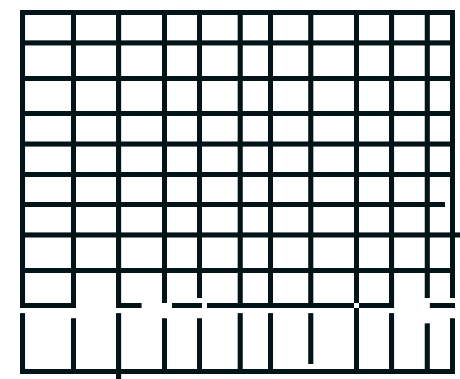 [40b6d7] 10x10 grid