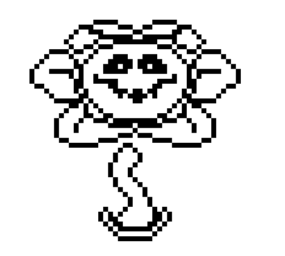 Flowey creepy