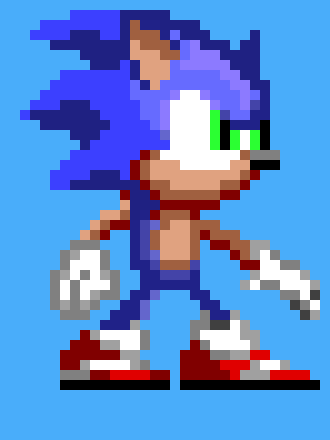[6852a3] Sonic 1 Beta Sprite but modern