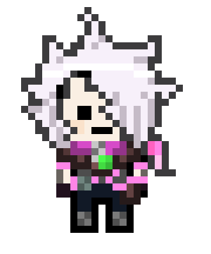 [2a290e] danganronpa pixel sprite base