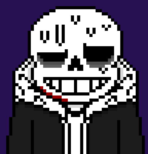 [7c78a2] *he stabs his shoulder and some of the blood gets on his face (this is where he got that blood stain on his face)