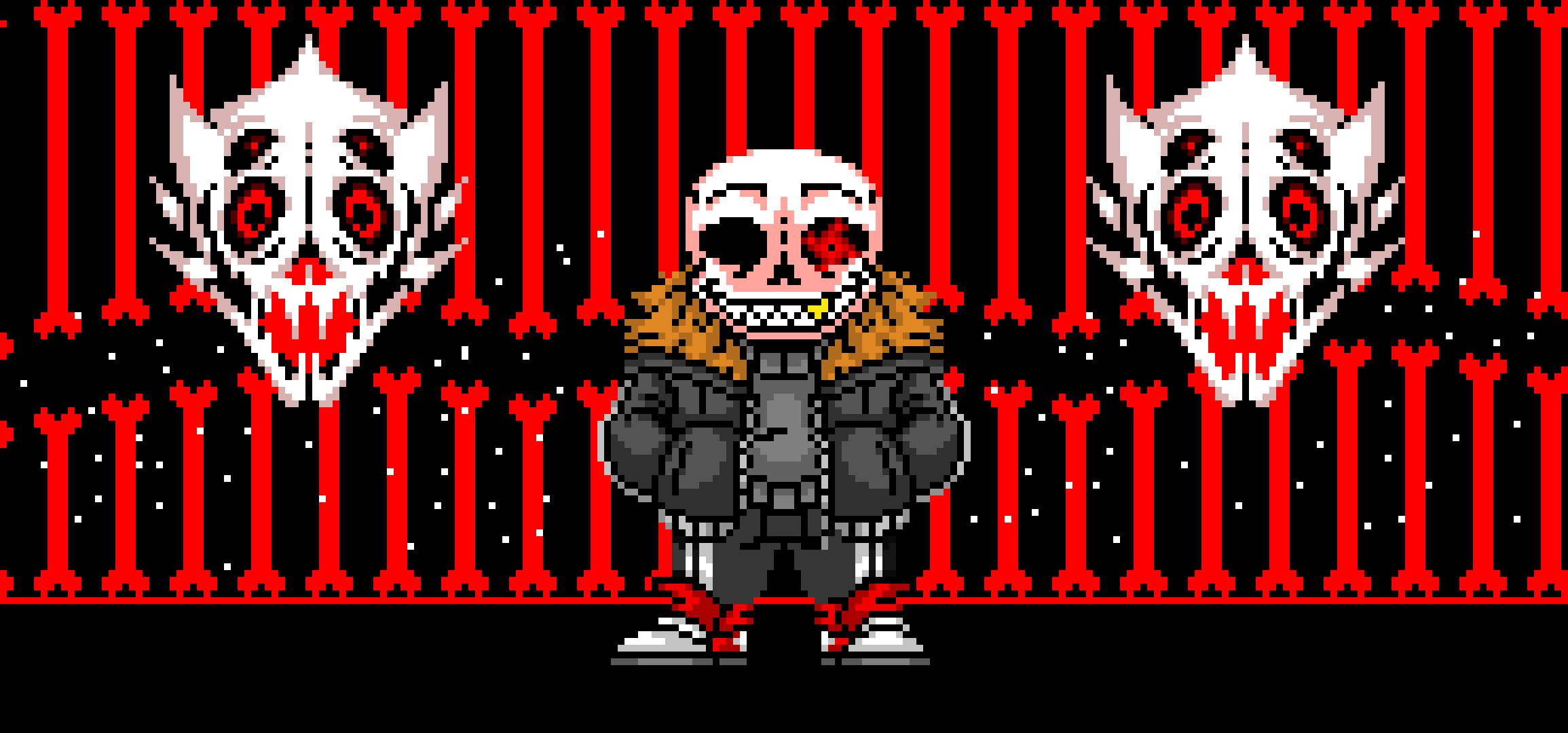 Underfell Carnage in Red Lab Encounter